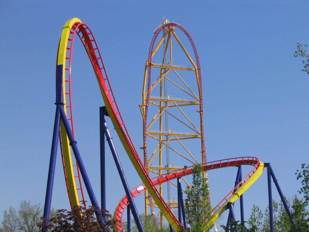 Mantis and Top Thrill Dragster