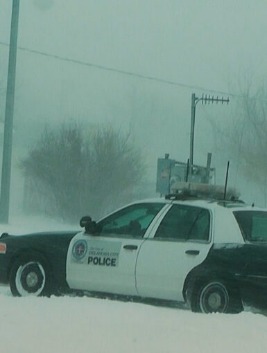 Blizzard in Oklahoma City on February 1, 2011