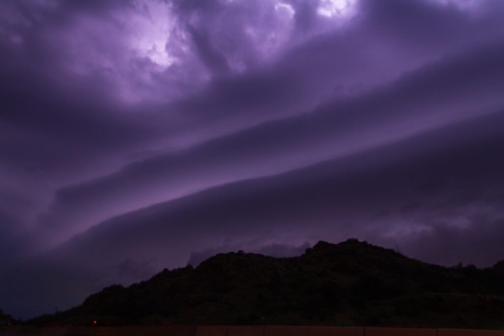 Quartz Mountain Shelf Cloud