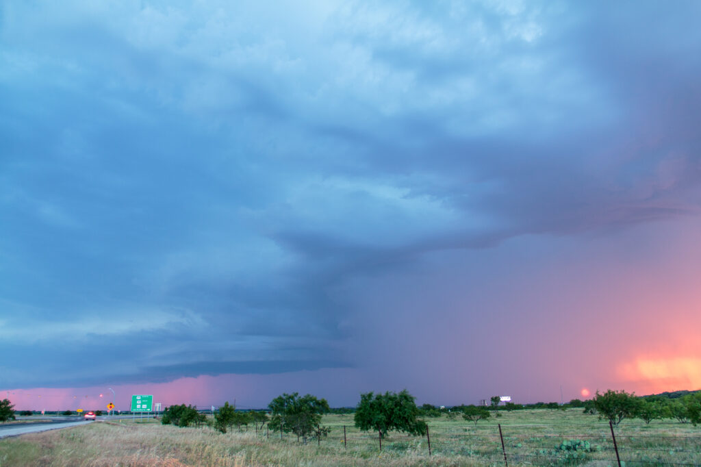 Storm near Jacksboro