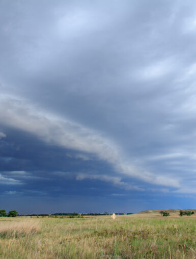 A stormy South Dakota landscape in June 2012