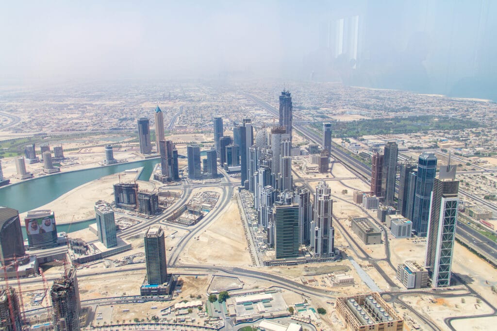 Dubai from Burj Khalifa