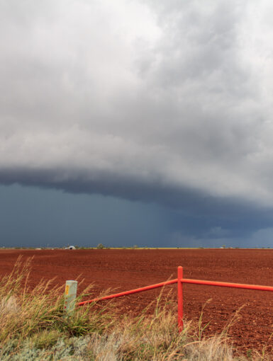 Outflow Dominant Storm in Western Oklahoma