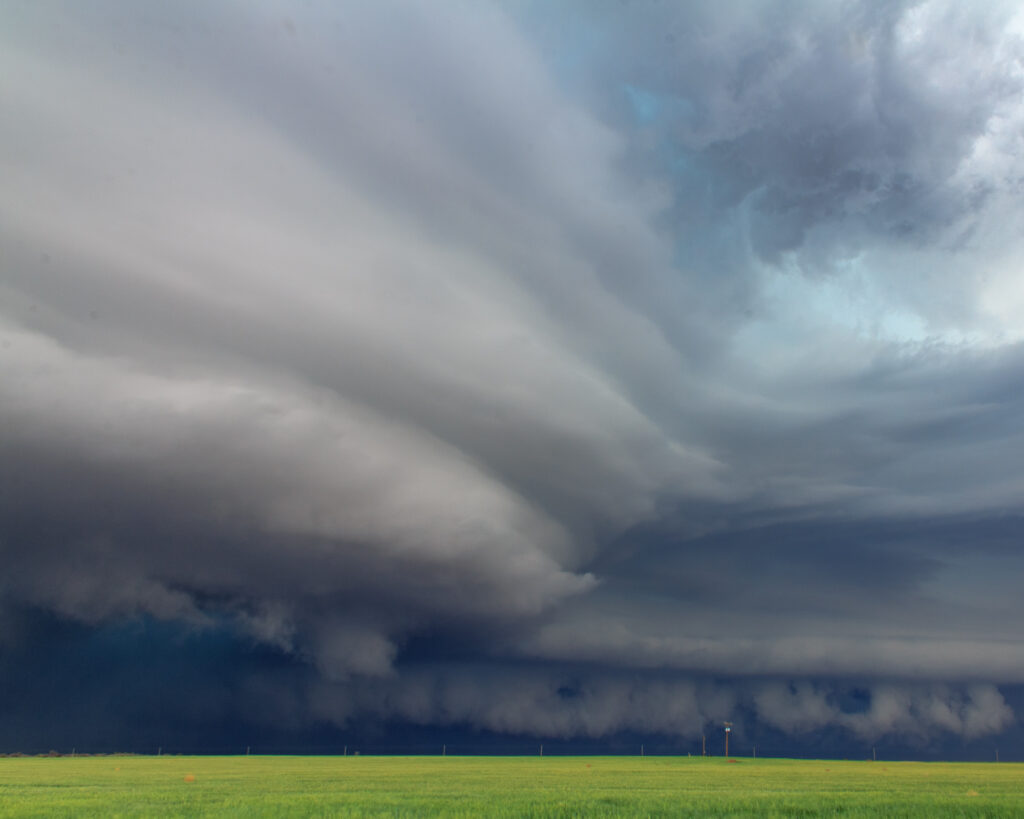 This storm on mothers day in 2014 produced some nice structure near Eldorado, Oklahoma