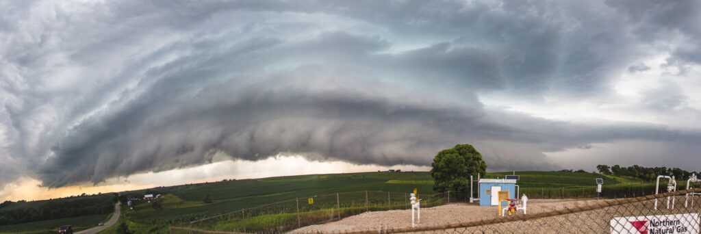 Supercell in Iowa