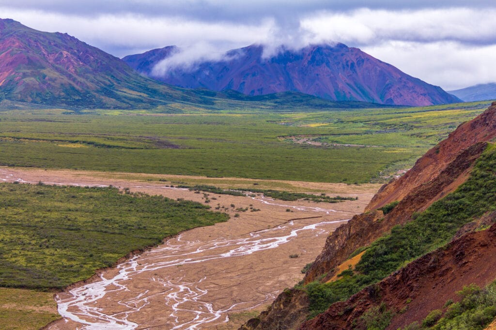 Near Polychrome Mountain