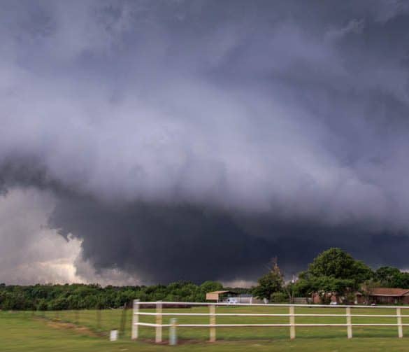 Wedge Tornado North of Sulphur, OK on May 9, 2016