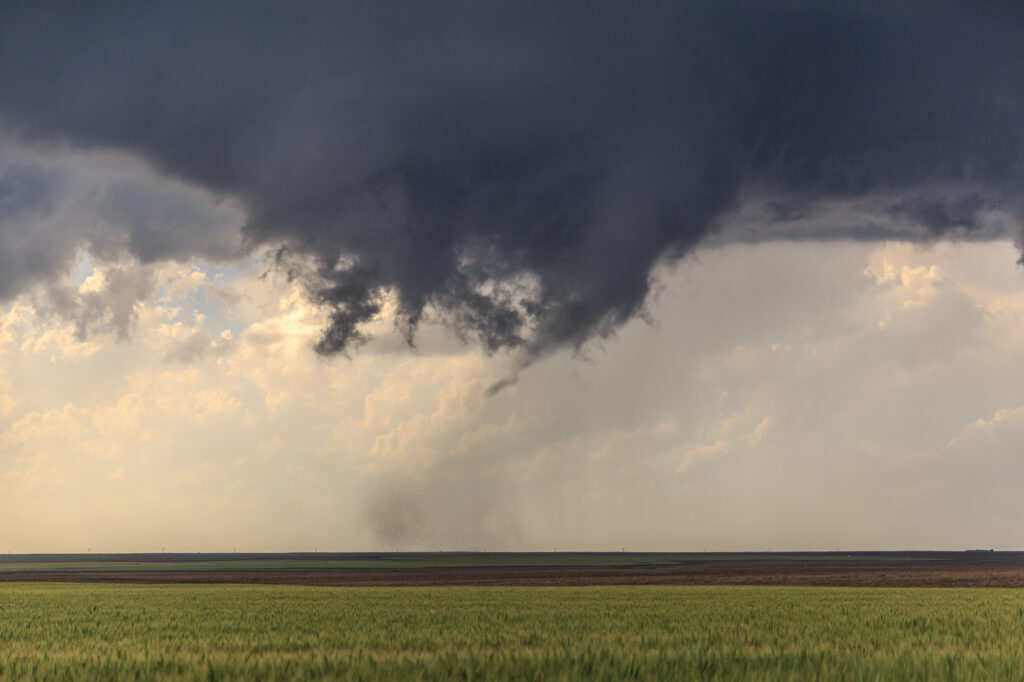 First touch down of the Dodge City, KS Tornadoes