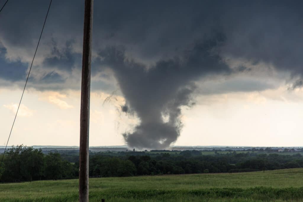 The ghost train inflow is visible in this photo and video along the ground