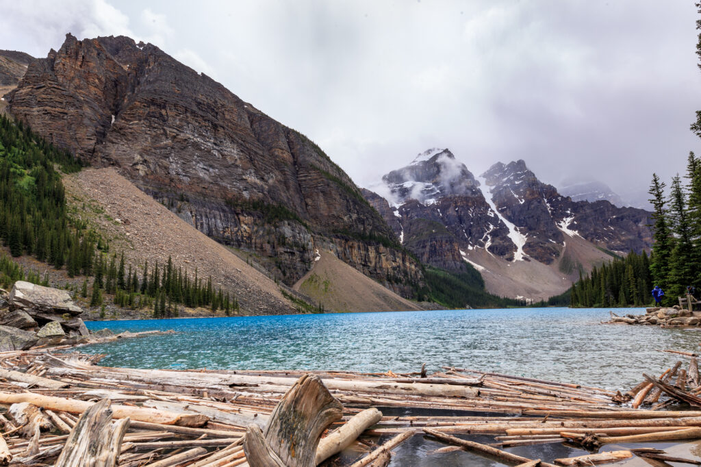 Moraine Lake from the river