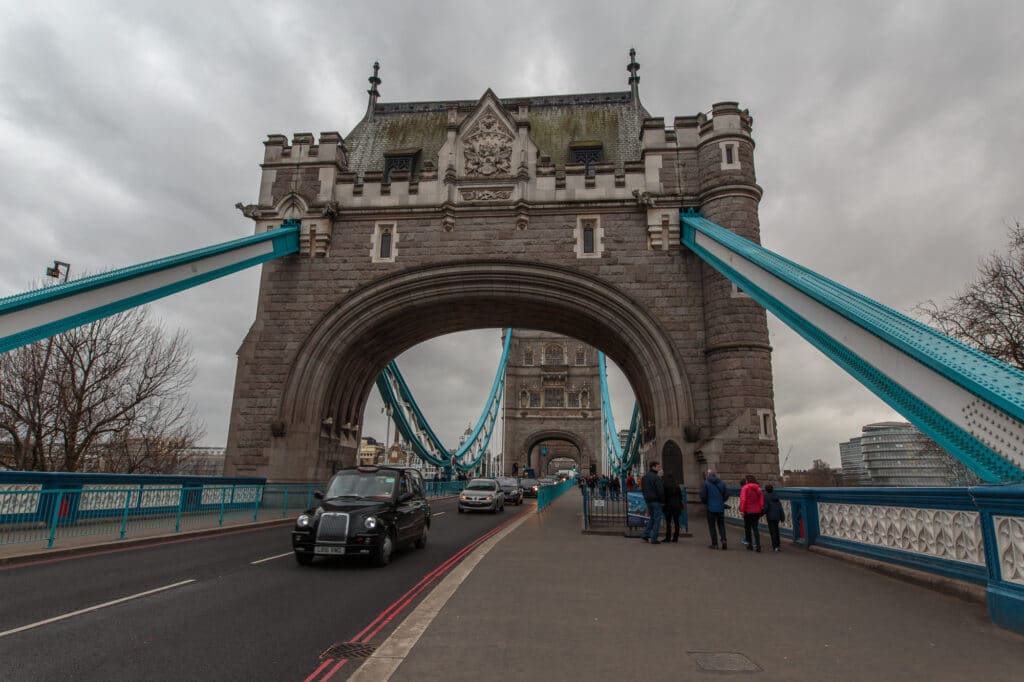 On Tower Bridge