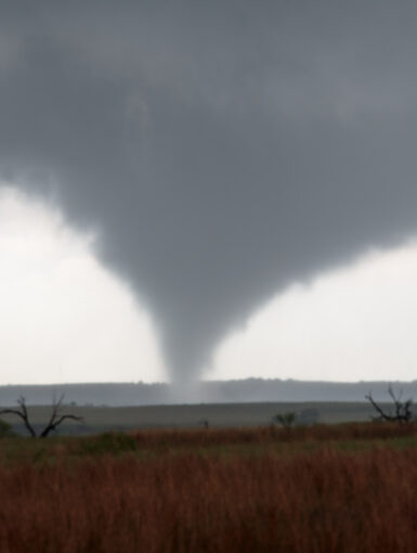 Tornado near Chester, OK on May 18, 2017.