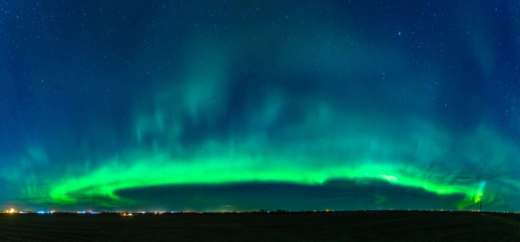 Northern Lights over Calgary