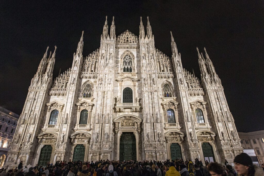 Cathedral in Milan, Italy