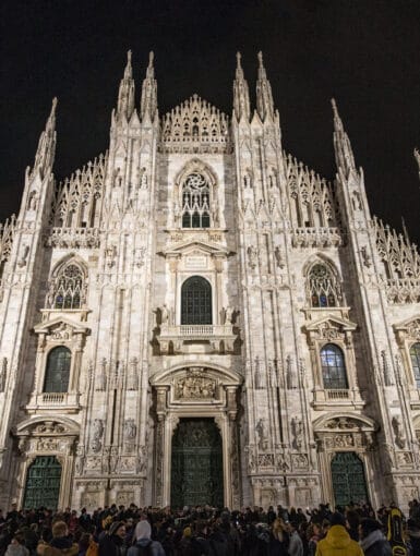 Cathedral in Milan, Italy