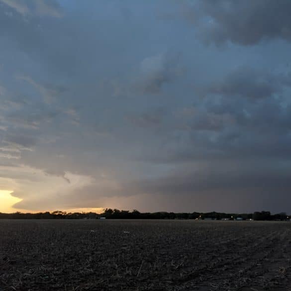 Supercell near Salina Kansas