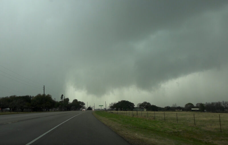 Meso Crossing Road in Luling