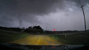 Tornado near the town of Cyclone in Central Texas