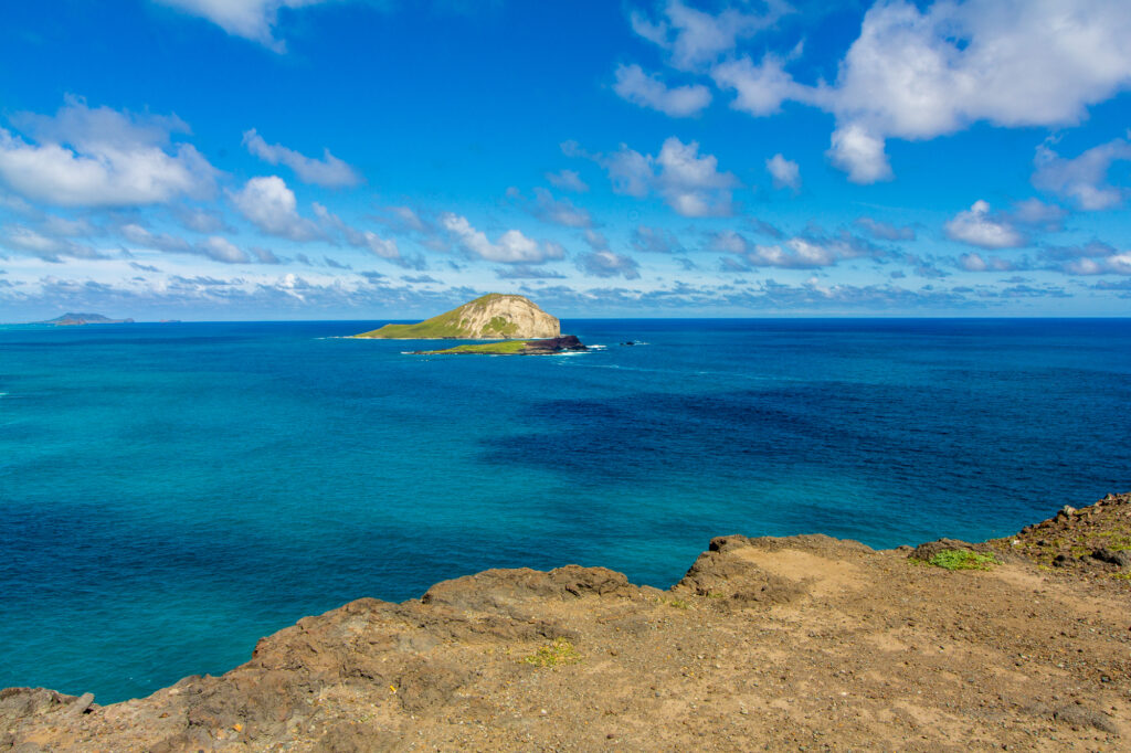 Overlooking the water and Kāohikaipu Island State Seabird Sanctuary