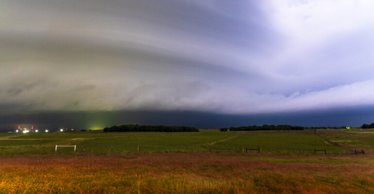 Nocturnal Supercell near Watonga